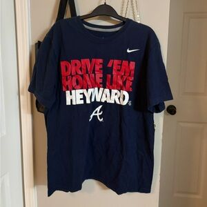 Nike Navy Atlanta Braves 'Drive 'Em Home Like Heyward' Graphic T-Shirt